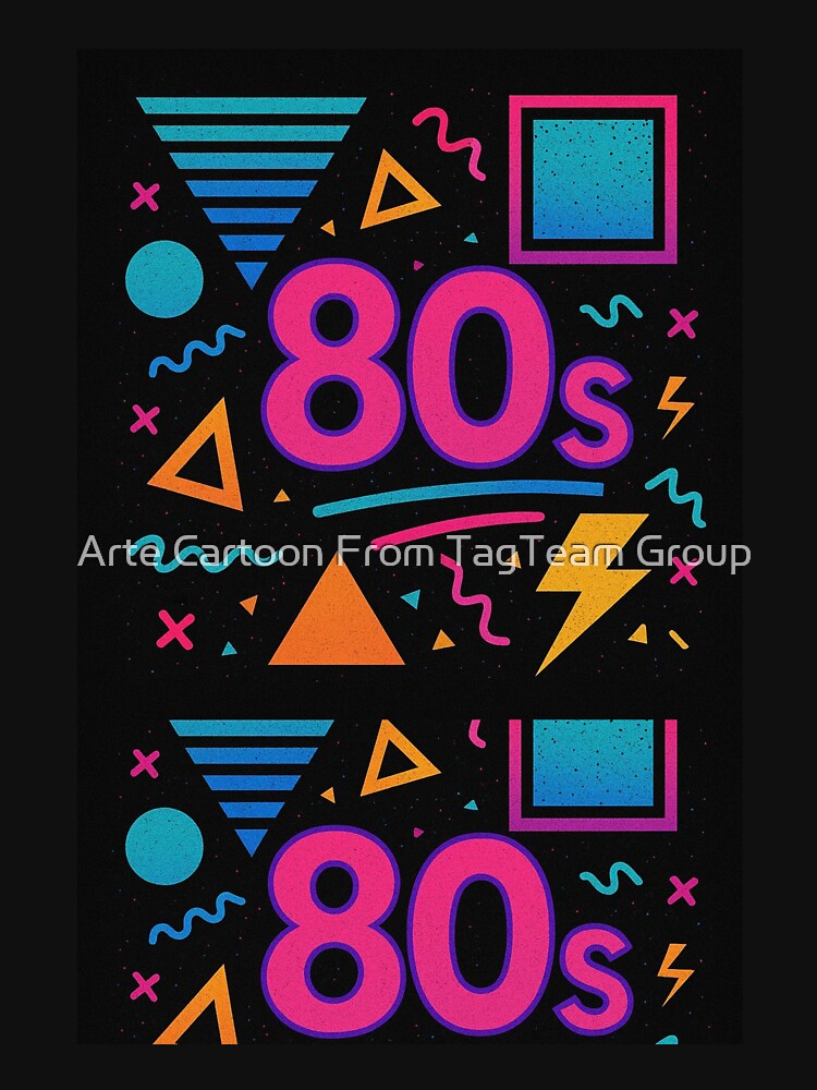 Retro 80s Game Vibes – Pixel Arcade Energy by Arte Cartoon From TagTeam Group
