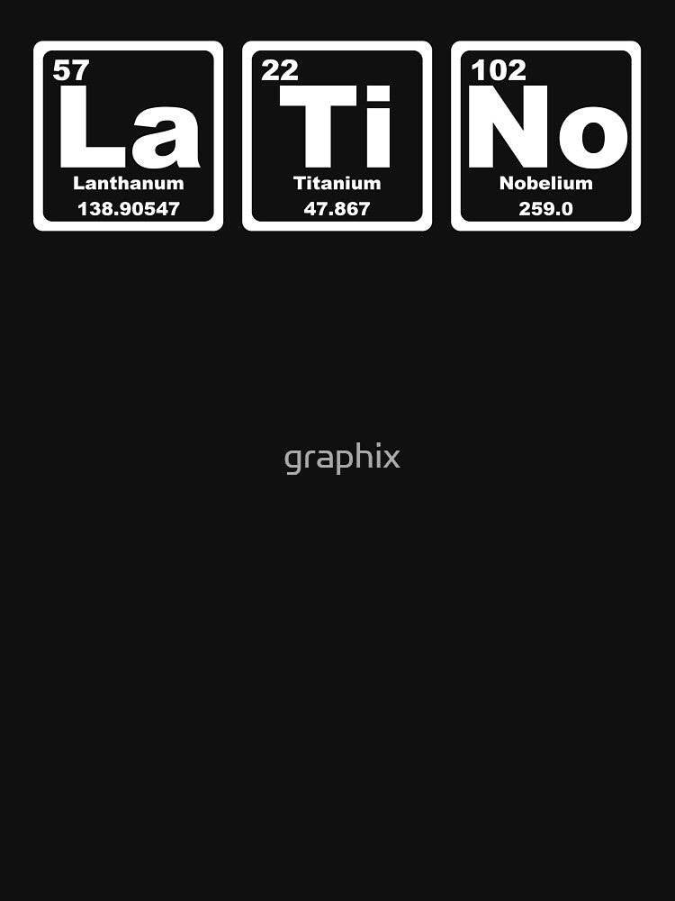Latino - Periodic Table by Graphix
