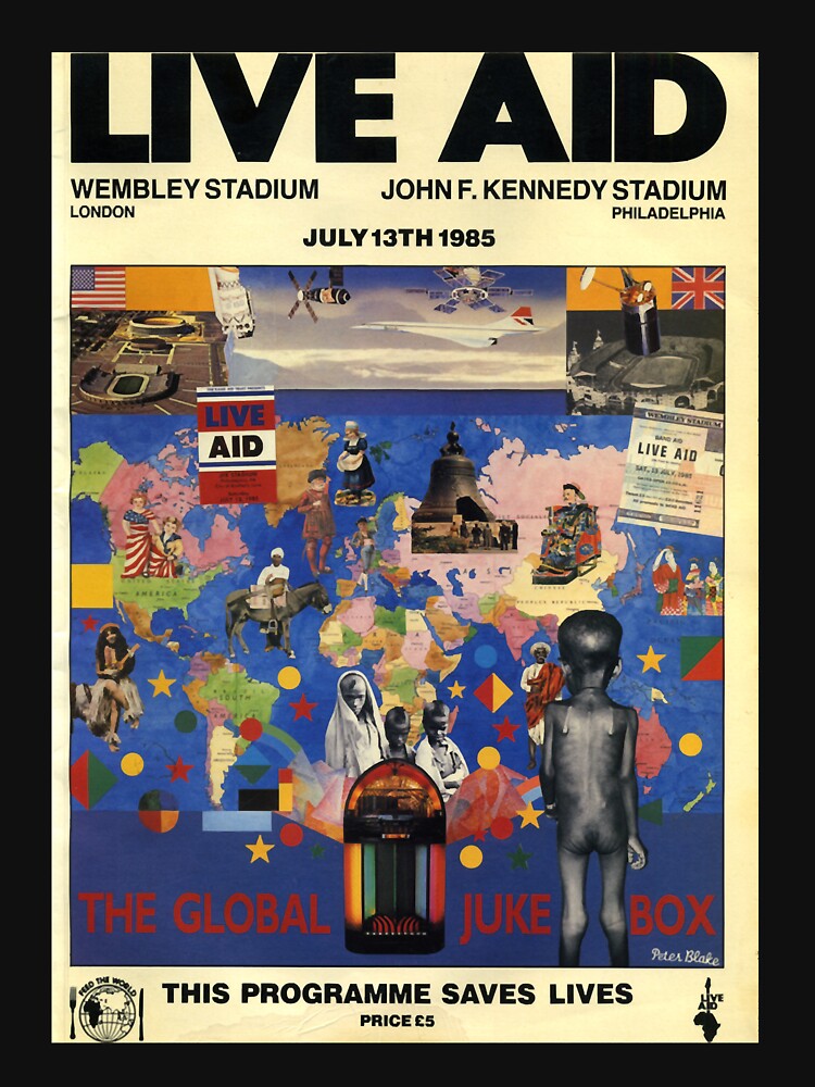Live Aid Vintage Classic by JodiLorraine
