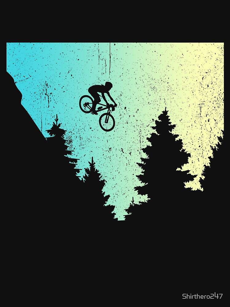 Mountain Biker MTB Gift Idea by Shirthero247