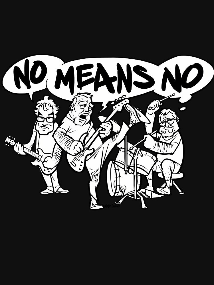 Nomeansno Cartoon by Martinsholland