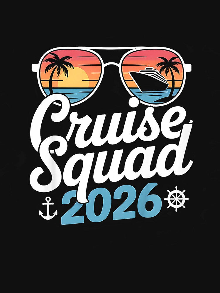 Cruise Squad 2026 Summer Vacation Matching Family Cruise by GreggRoss