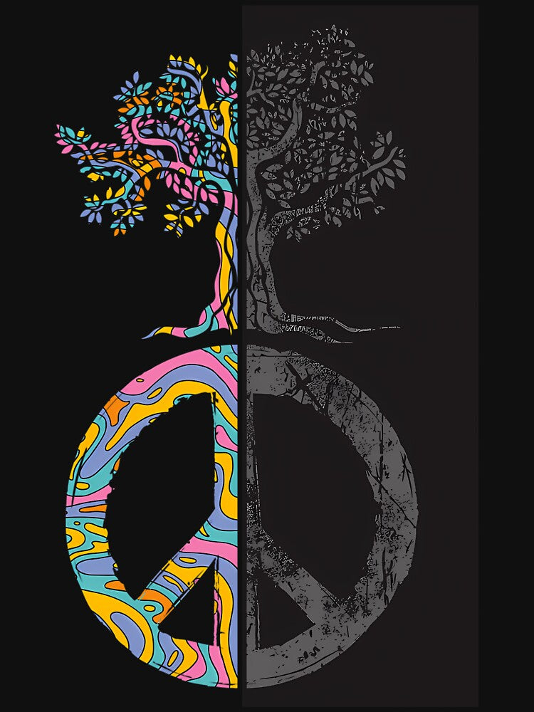 Peace 2 Side by QuirkyCanvad