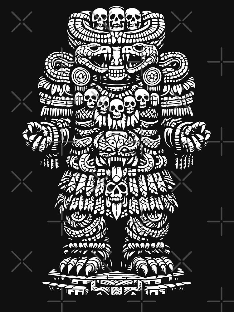 COATLICUE - Cosmic Mother of ancestral MEXICA strength by Luisito2308