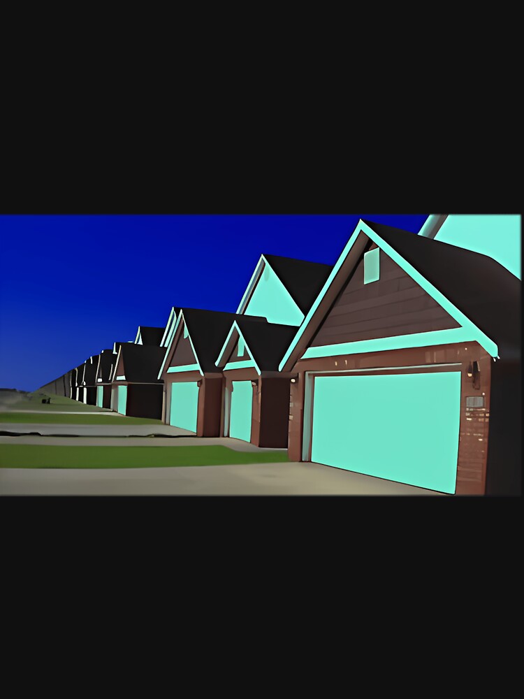 Dreamcore Liminal Houses Night by bunomihpgr99