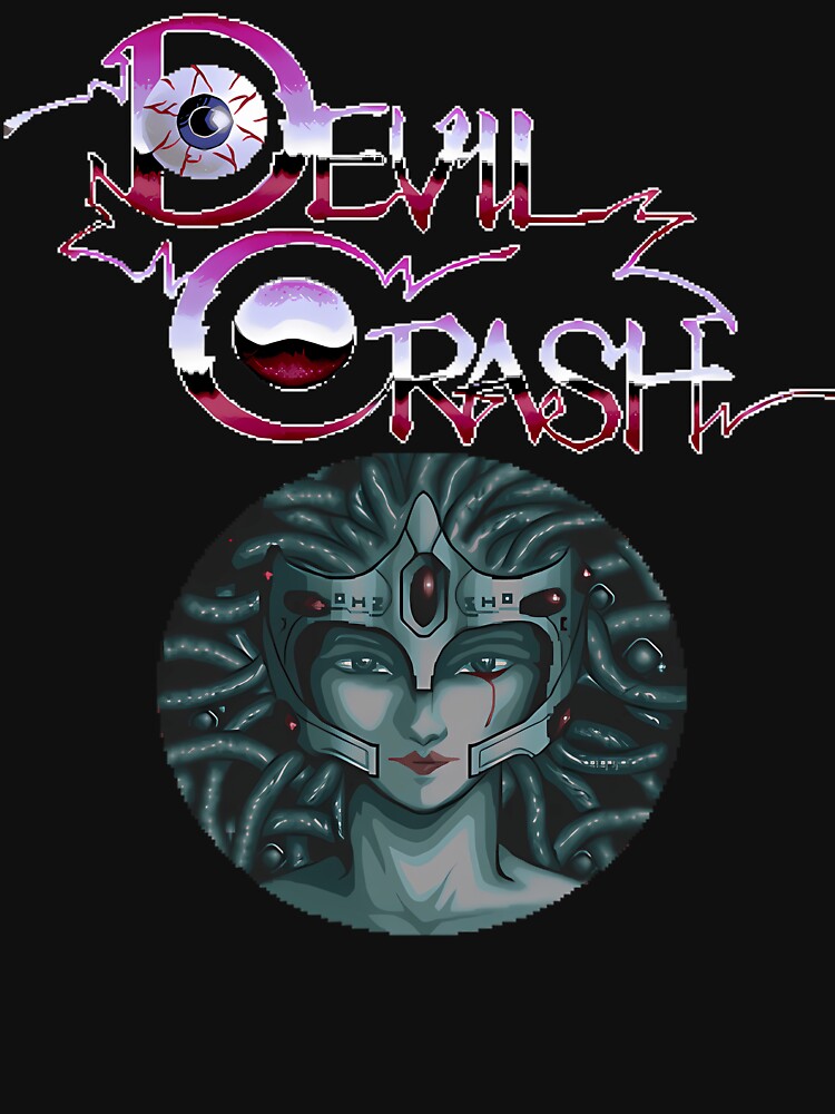 Above Circular Portrait of Medusa by Inbred Clothing