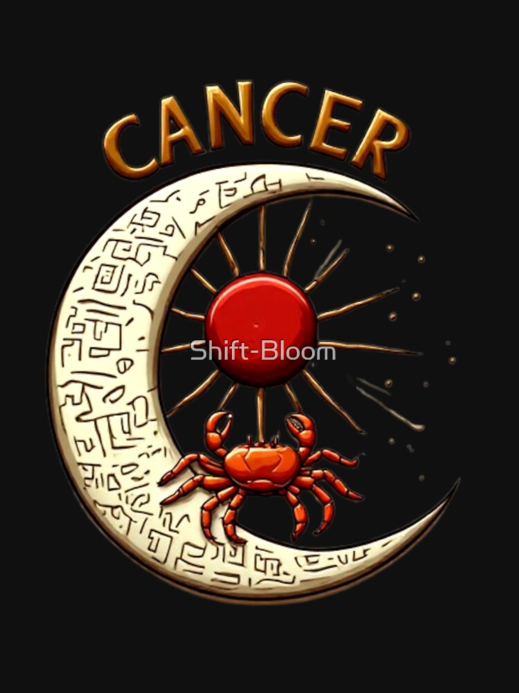 Cancer Zodiac Celestial Seal | Elysium Echoes Icon by Shift-Bloom
