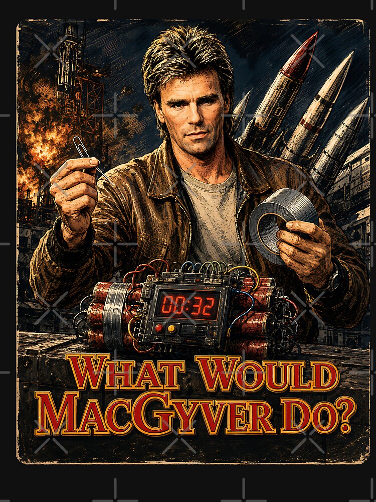 What would MacGyver do? by TeeCodes