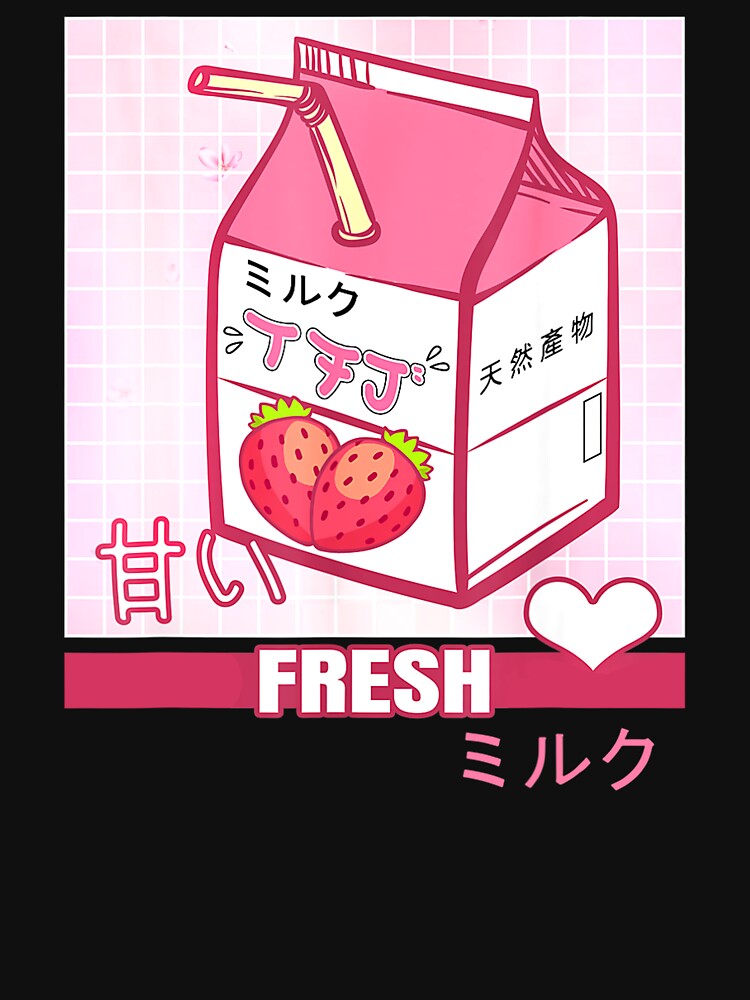 Japanese Otaku Stylish Aesthetic Milk by AxOtylia