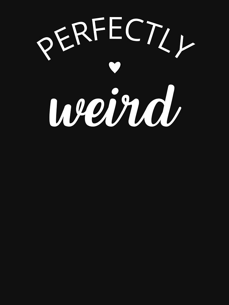 Perfectly Weird Funny Quirky Typography Design by MadeByMira