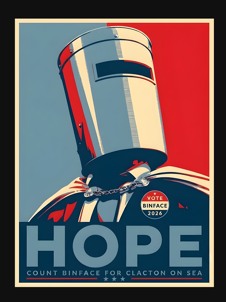 Count Binface Hope Political Parody British Satire Graphic by DarylPope