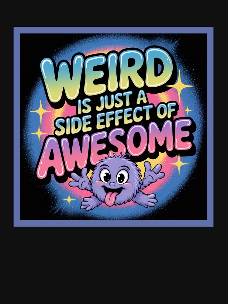 Weird is just a side effect of awesome by WeTheWeirdosCo