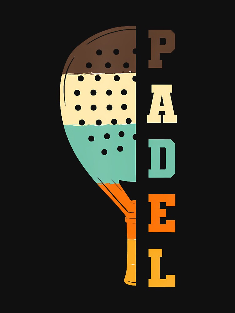 Padel Paddle Tennis Racket Vintage by lulunbollax