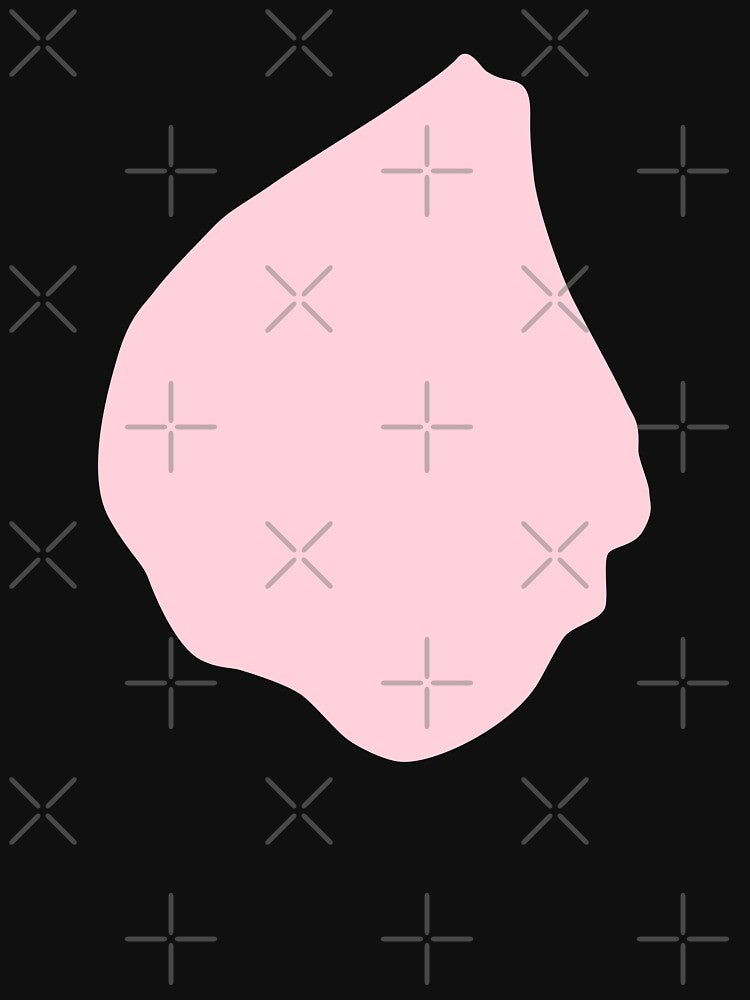 Millennial Pink Minimalist Petal Shape. by LekkieStudioArt