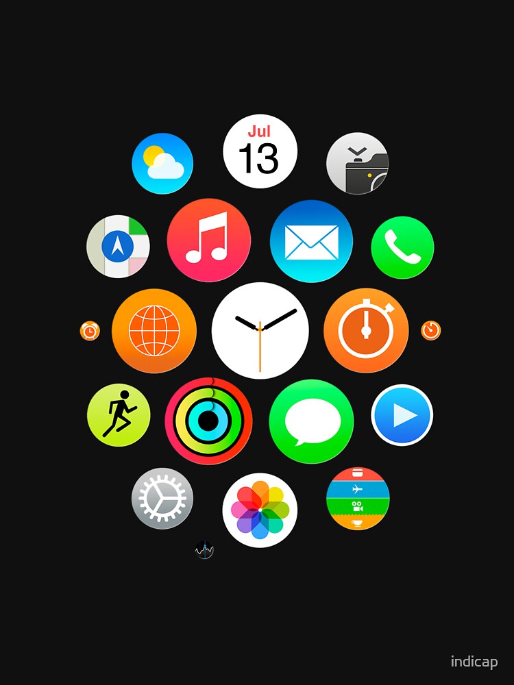 Apple Watch Face - Apps by indicap
