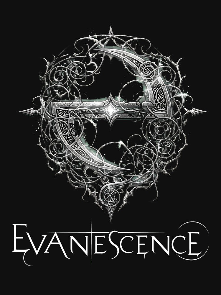 Evanescence Band Logo Thorn Circle Rock by wyattlinh1998