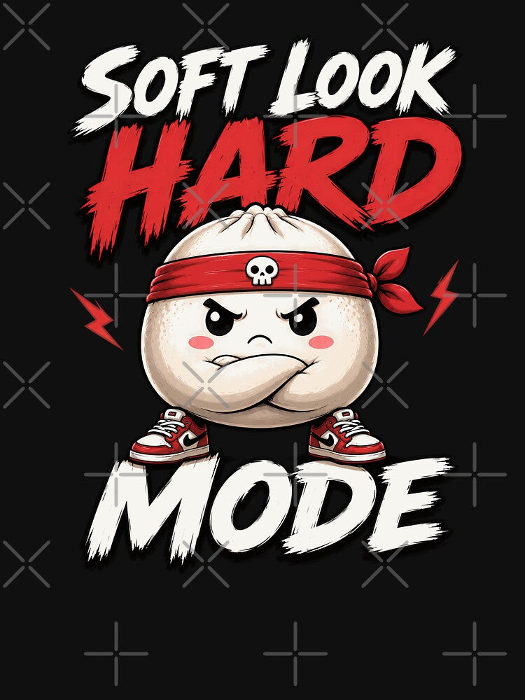 Feisty Bao Bun Gamer Cute Challenging Design by markymaarty