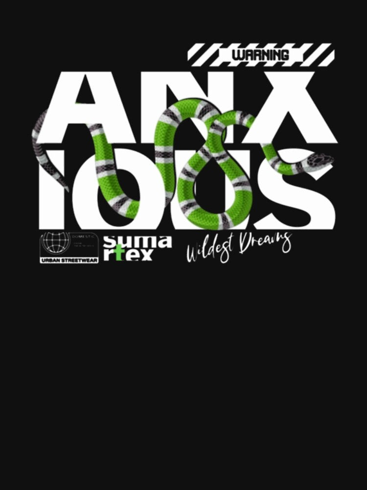 ANXIOUS The Wildest World Street Wear Clothing Design by annmarieryanhj