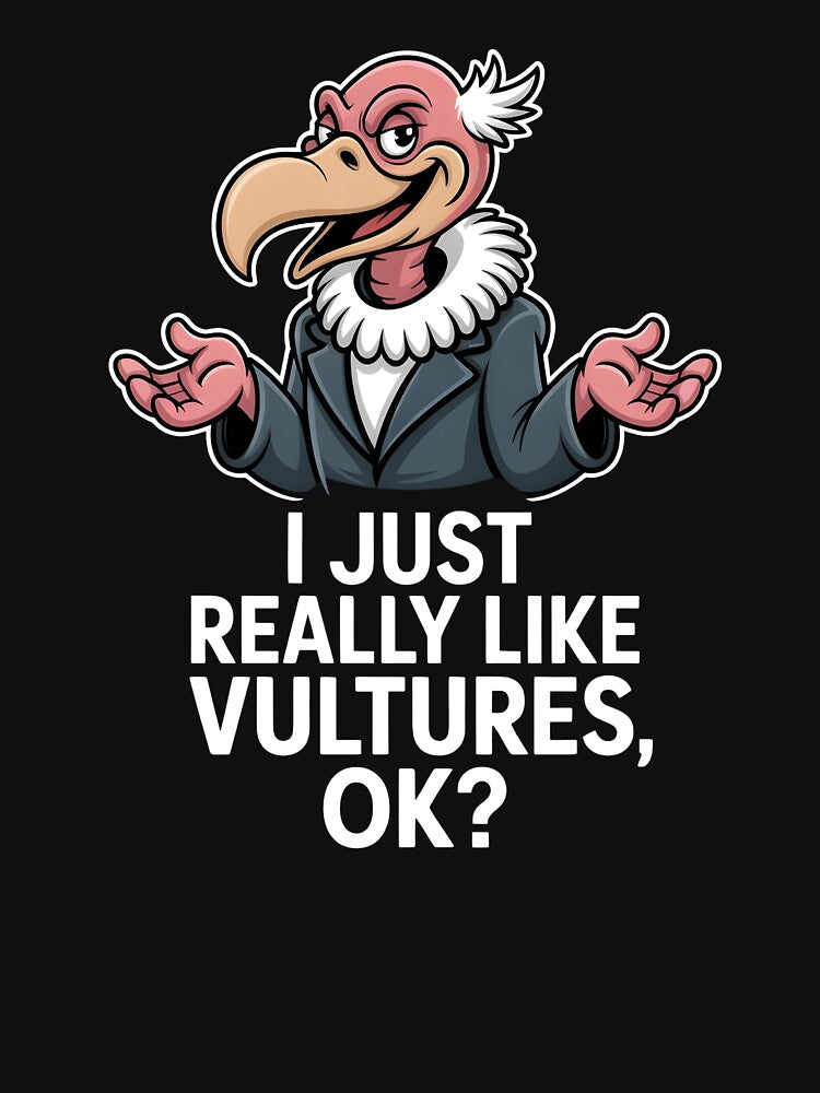 Cartoon Vulture Lover Funny Bird Character by Souck12