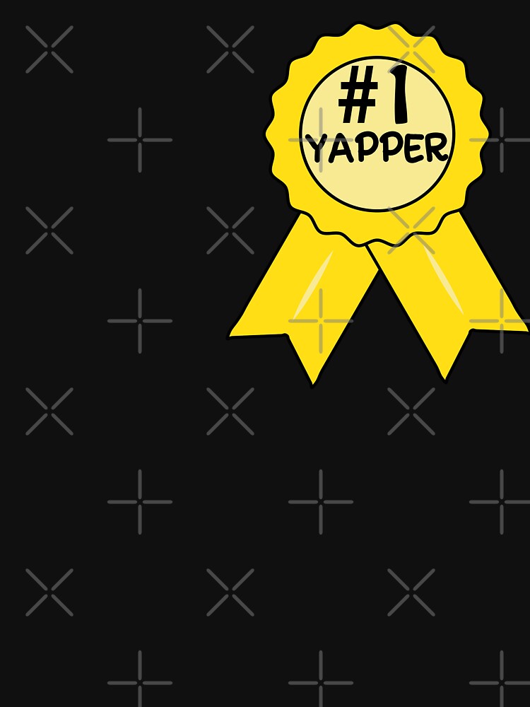 Number one yapper certified badge by fluffyfamcraft