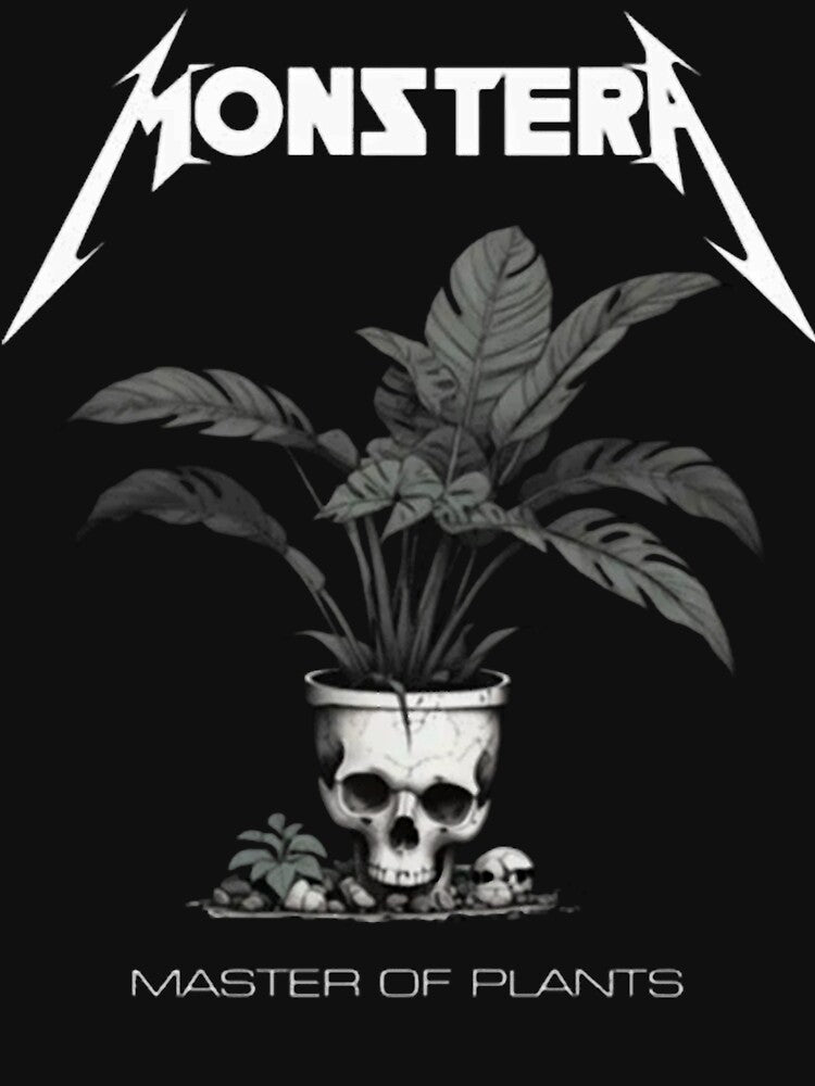 Monstera Plant Metal Masters Of Plants Plant Lover by Alejandrart7