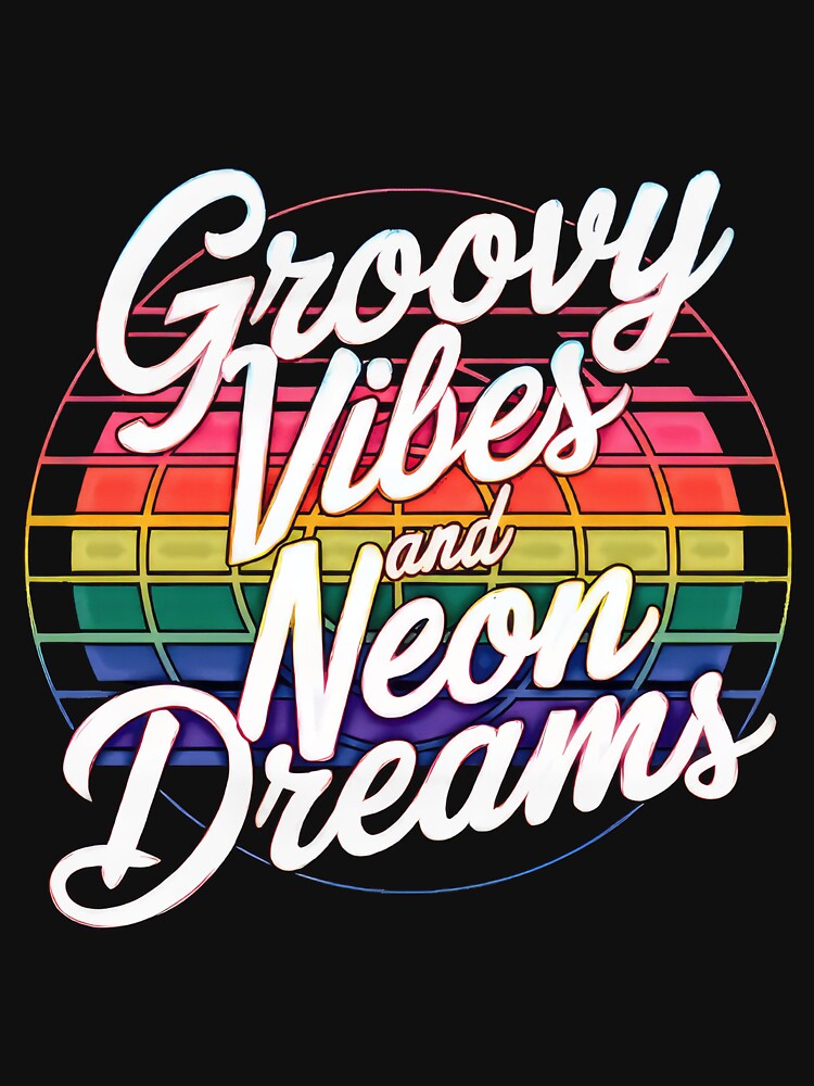 Retro-themed text with vibrant colors by artwaves