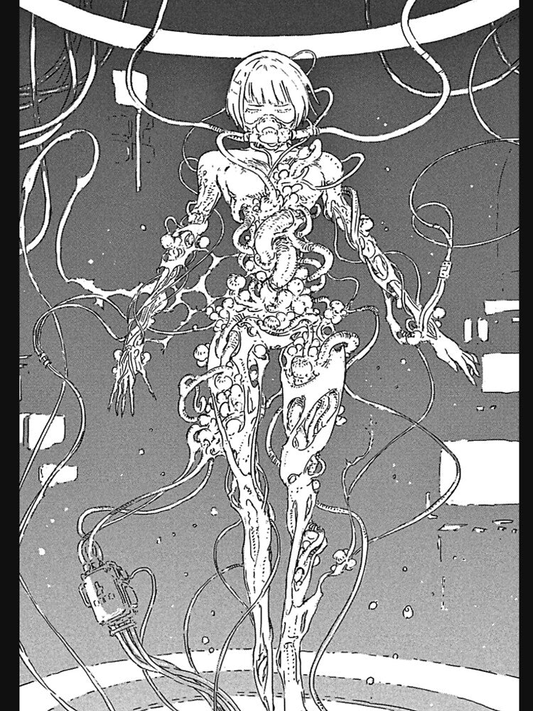 cyberpunk manga by vipervalen