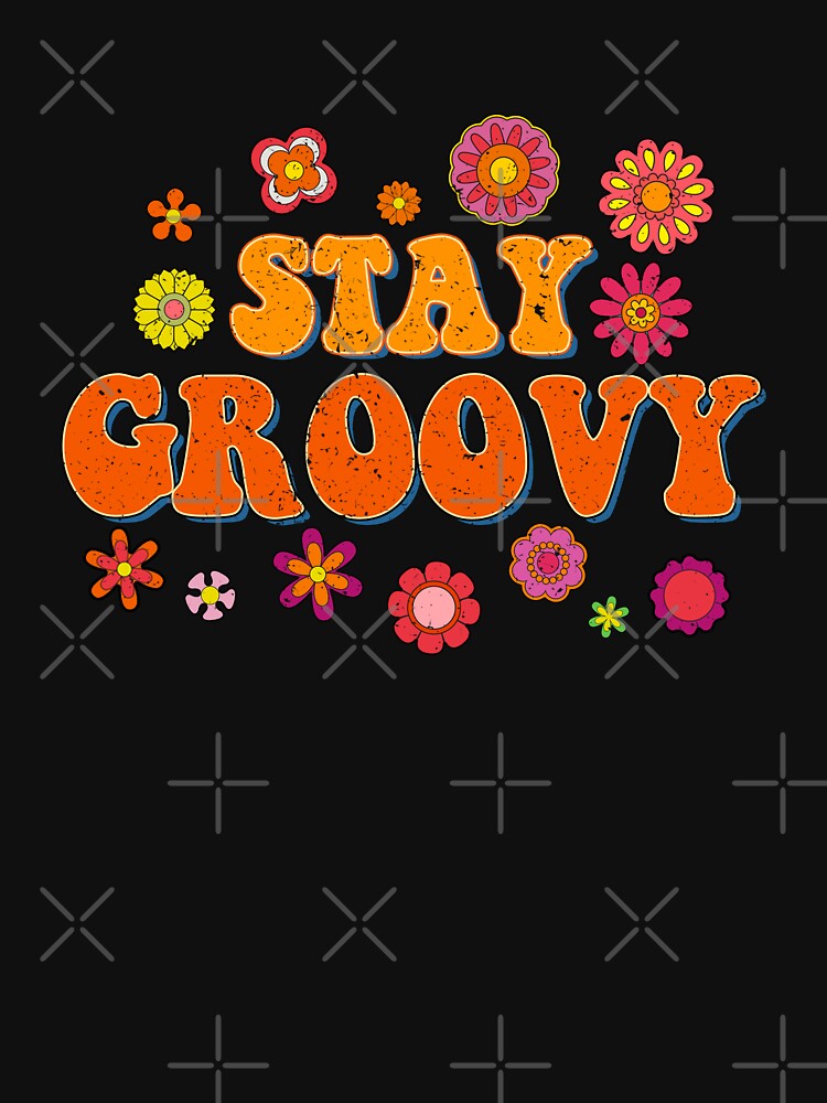 Vintage Stay Groovy by karibenart
