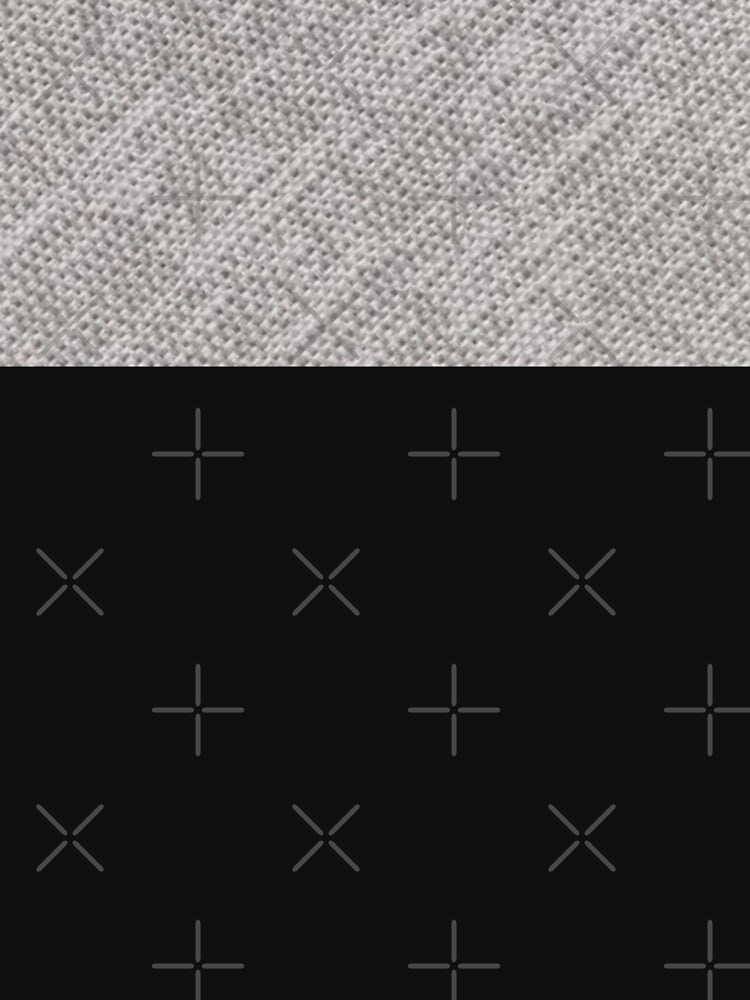 Grey Textured Print by ZedColors