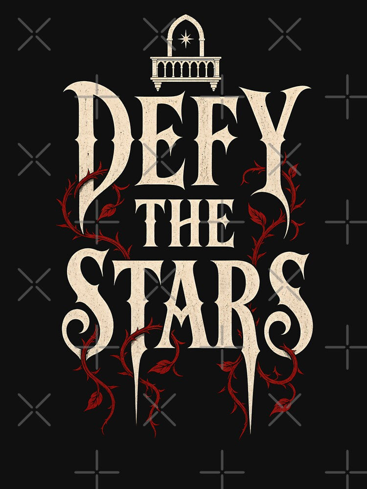 Defy The Stars Romeo and Juliet Shakespeare Quote Graphic by Fenay Designs