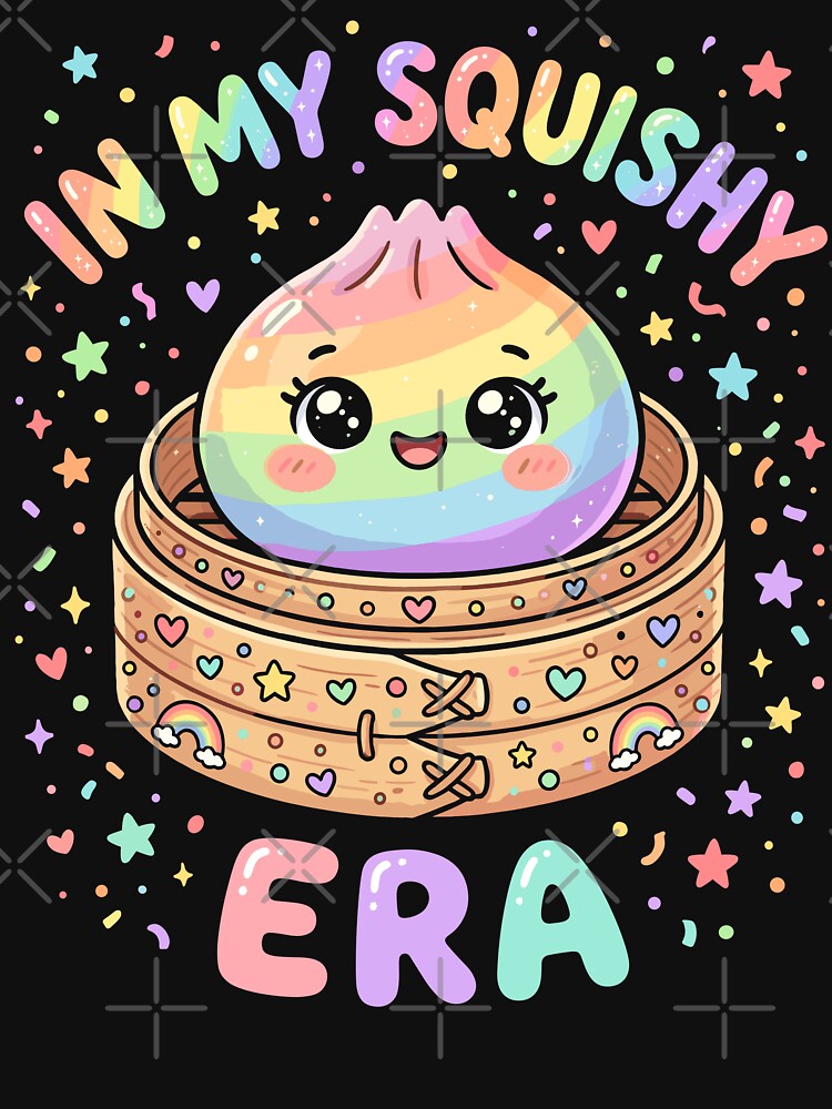In My Squishy Era Kawaii Bao Dumpling Foodie by Doodleoub