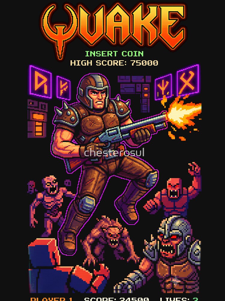 Quake Retro Arcade by chesterosul