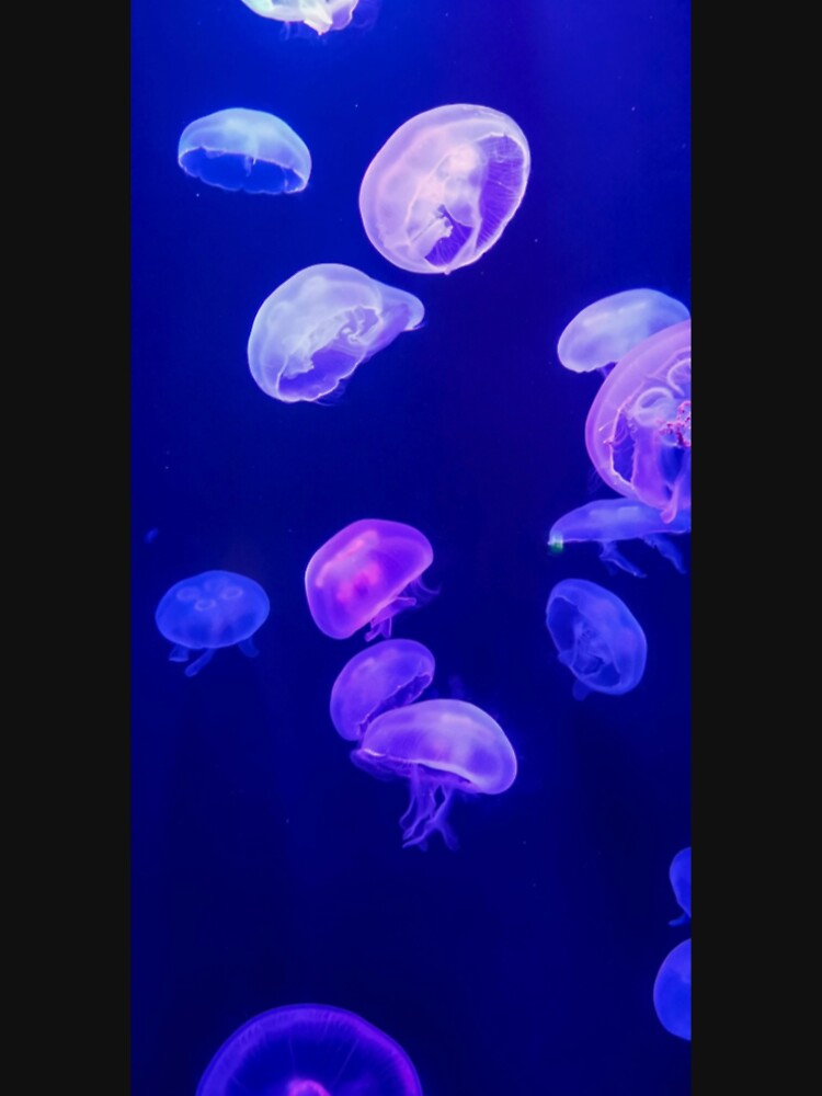Purple glowing Jelly fish design by Pedro  Fart Faced McGee