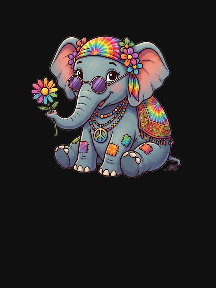 Crazy Zoey's Hippie Elephant by Crazy Zoey