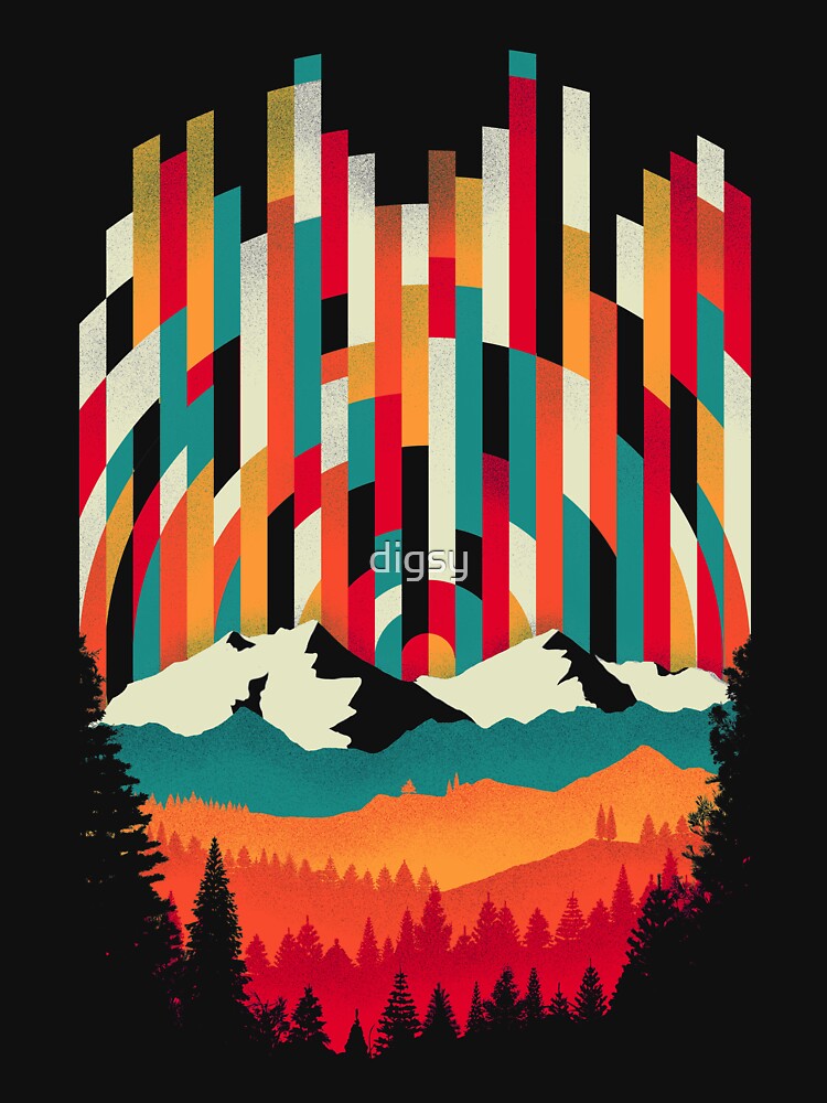 Sunset in Vertical by Dianne Delahunty aka digsy
