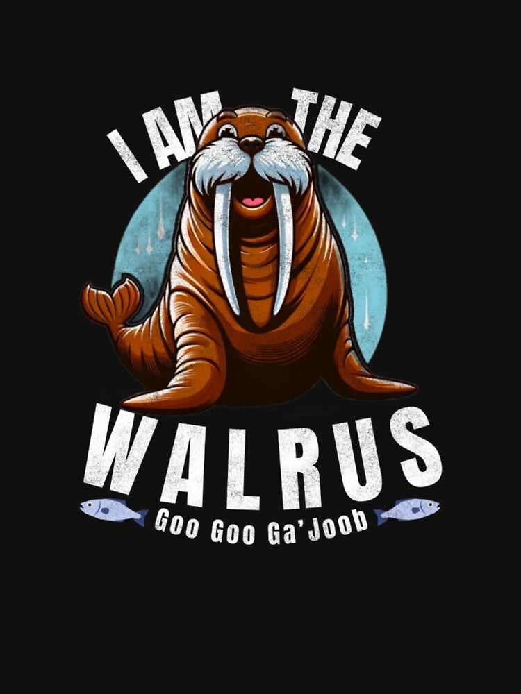 I Am The Walrus - Quirky Beatles-Inspired Cartoon Design by Guitargeorge197