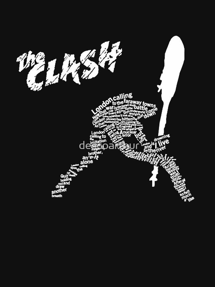 Copy of the clash,long sleev the clash,stuff the clash,funny the clash,cool the clash, by descoarthur