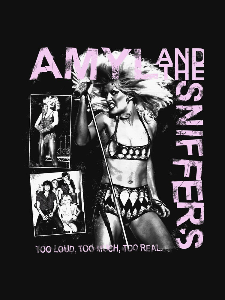 Amyl Sniffers Punk Graphic Design by JeffreyMusgrave