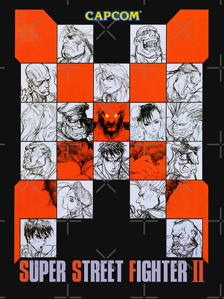 Super Street Fighter 2 characters by JCBA
