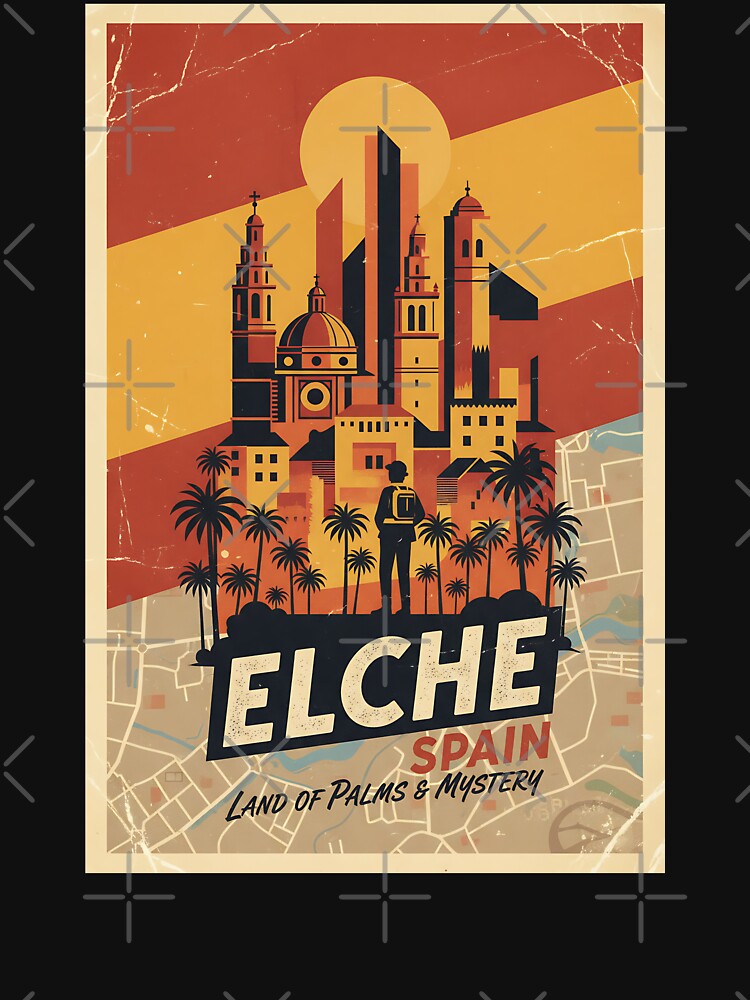 Elche Spain 1950s Vintage Travel Tourism by TravelersGems