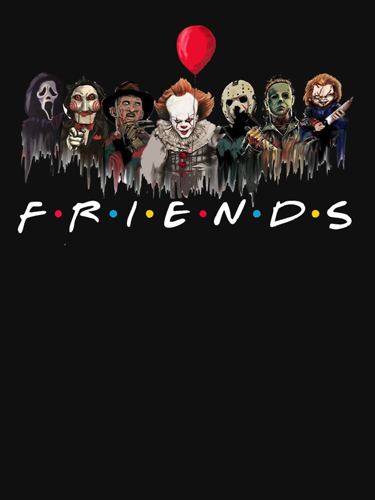 Halloween Horror Movie Killers Scary Friends by CoriDoris55