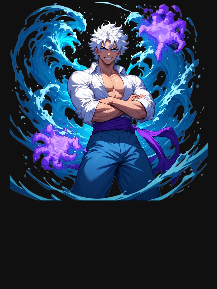 White Hair Hydro Sorcerer by Radhestore