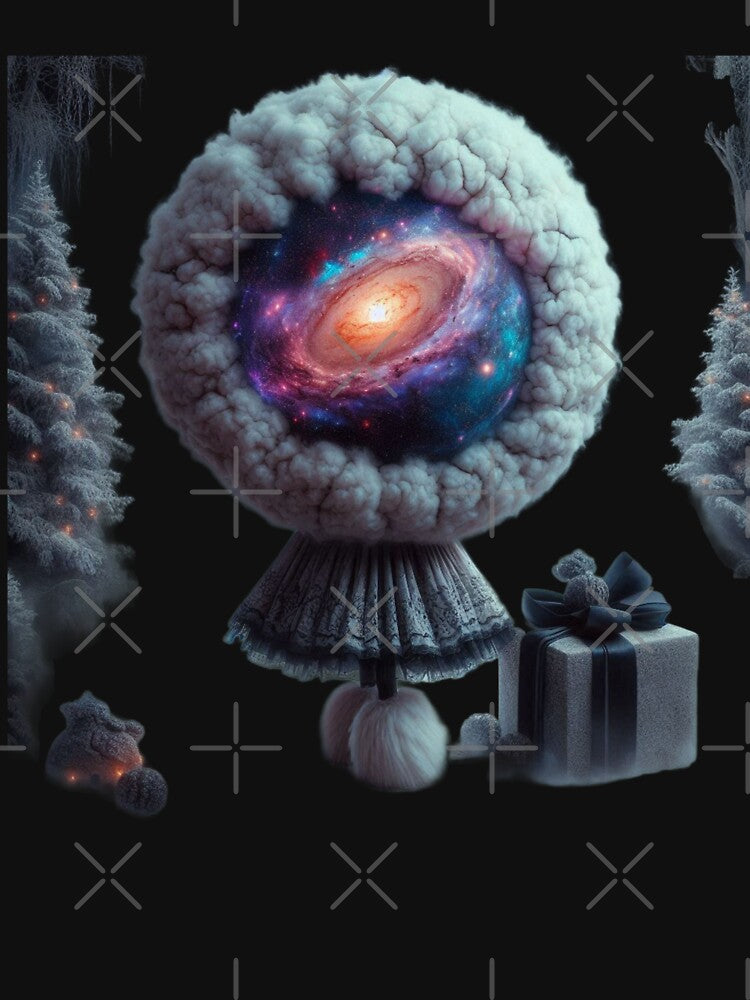 Celestial Gift: Cosmic Cloud Being by LujziWorld