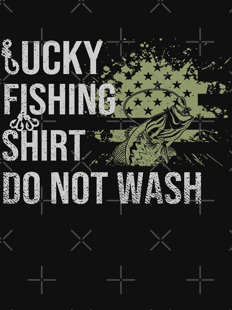 Fishing Brass fish lucky fishing shirt do not wash by Amirebdesign