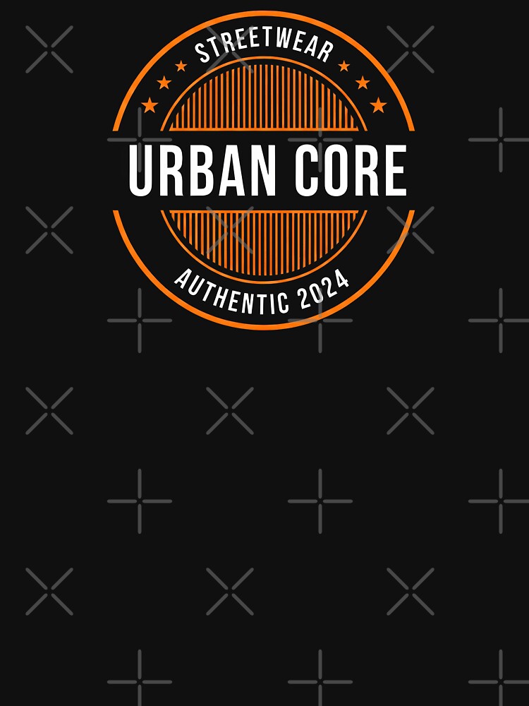 Urban Core Authentic Streetwear Circular Badge Design by DigitalArtx-com