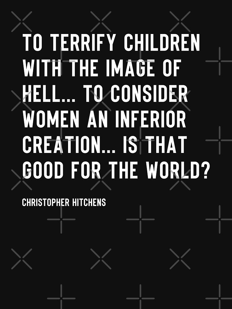 Christopher Hitchens Quote Minimalist Modern Style by kakarikihill