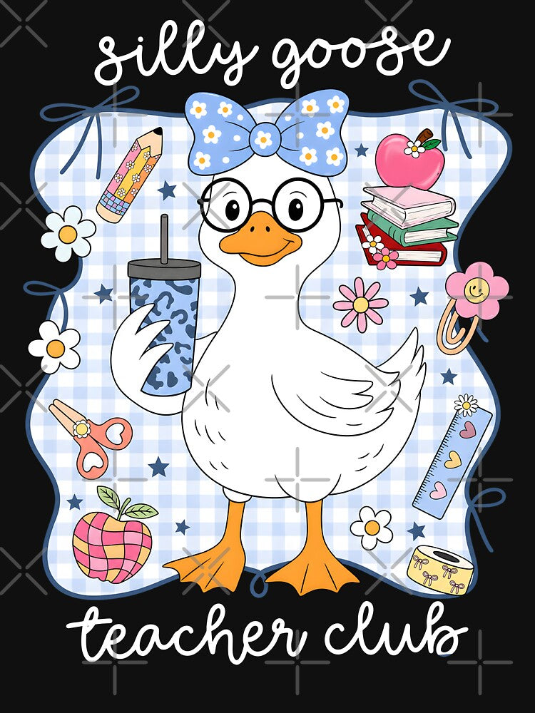 Silly Goose Teacher Club by Poopielandia