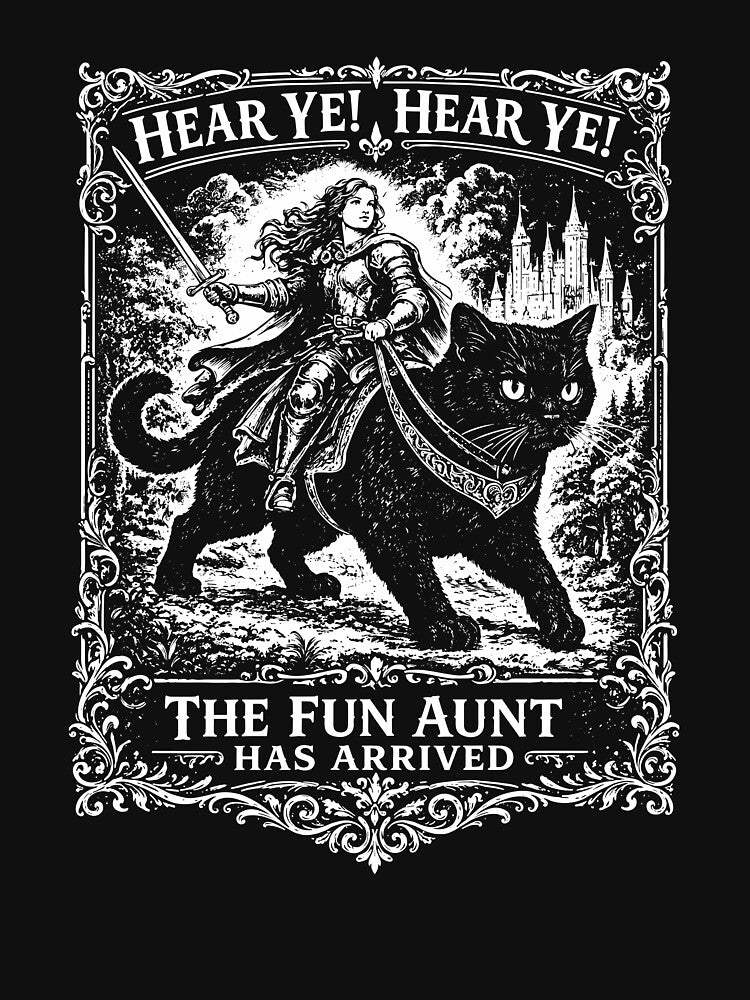 Hear Ye Hear Ye The Fun Aunt Has Arrived by Vectraxos