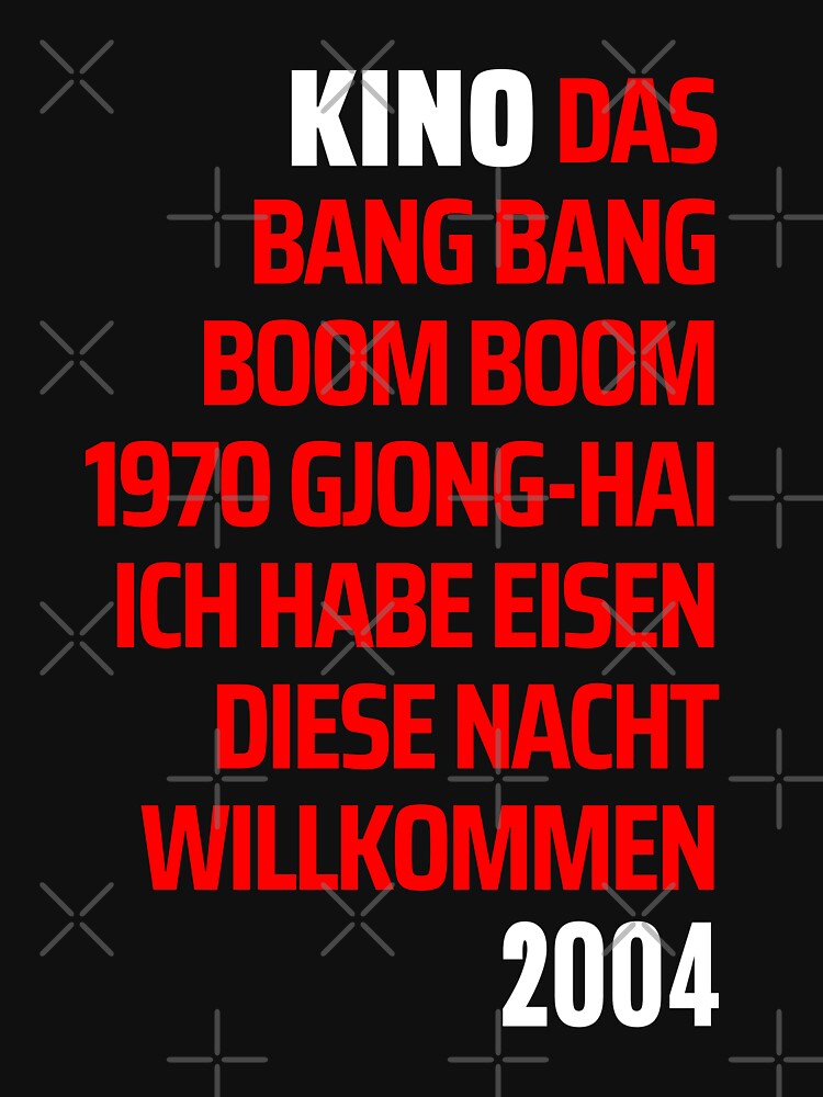 KINO DAS BANG BANG BOOM BOOM by acquiredstyle