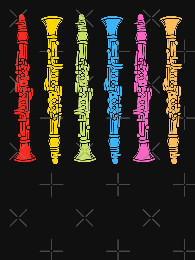 Colourful Clarinet Art For Clarinet Players And Music Lovers - Clarinet Art by Funwithmusic